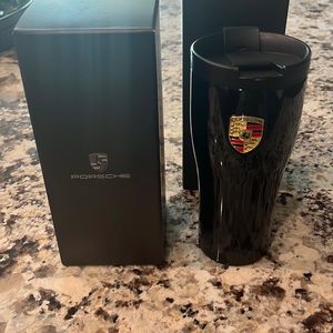 Set of 2 Porsche insulated travel mugs